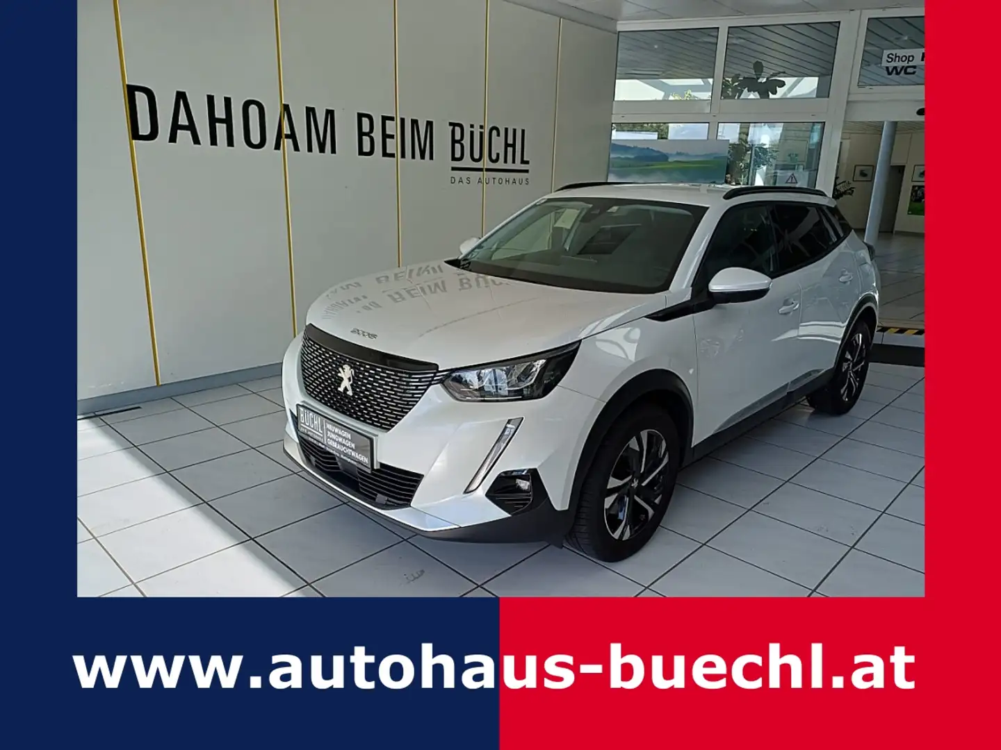 Peugeot 2008 BlueHDi 130 S&S Allure Pack EAT8 Weiß - 1