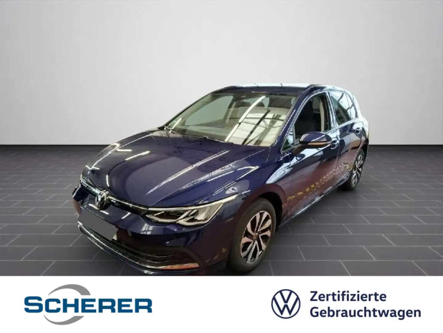 Volkswagen Golf VIII ACTIVE 2.0 TDI DSG LED NAVI HUD PDC SH Blau - 1