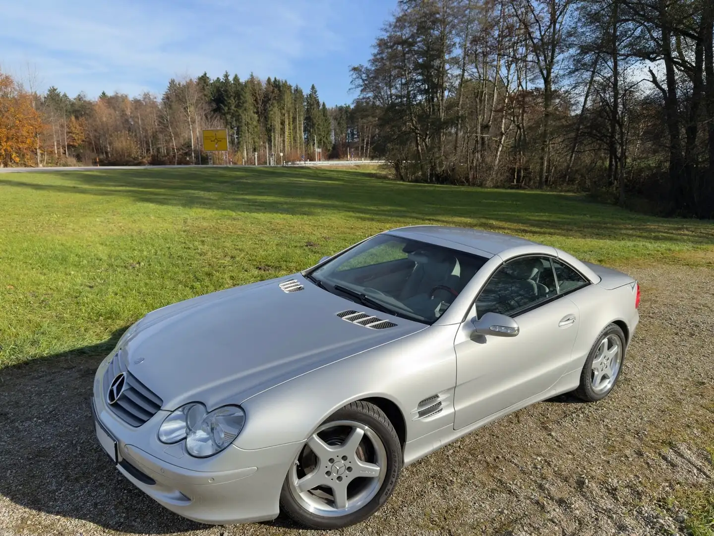 Mercedes-Benz SL 500 I Erstbesitzer: Weltmeister '74 Silber - 1