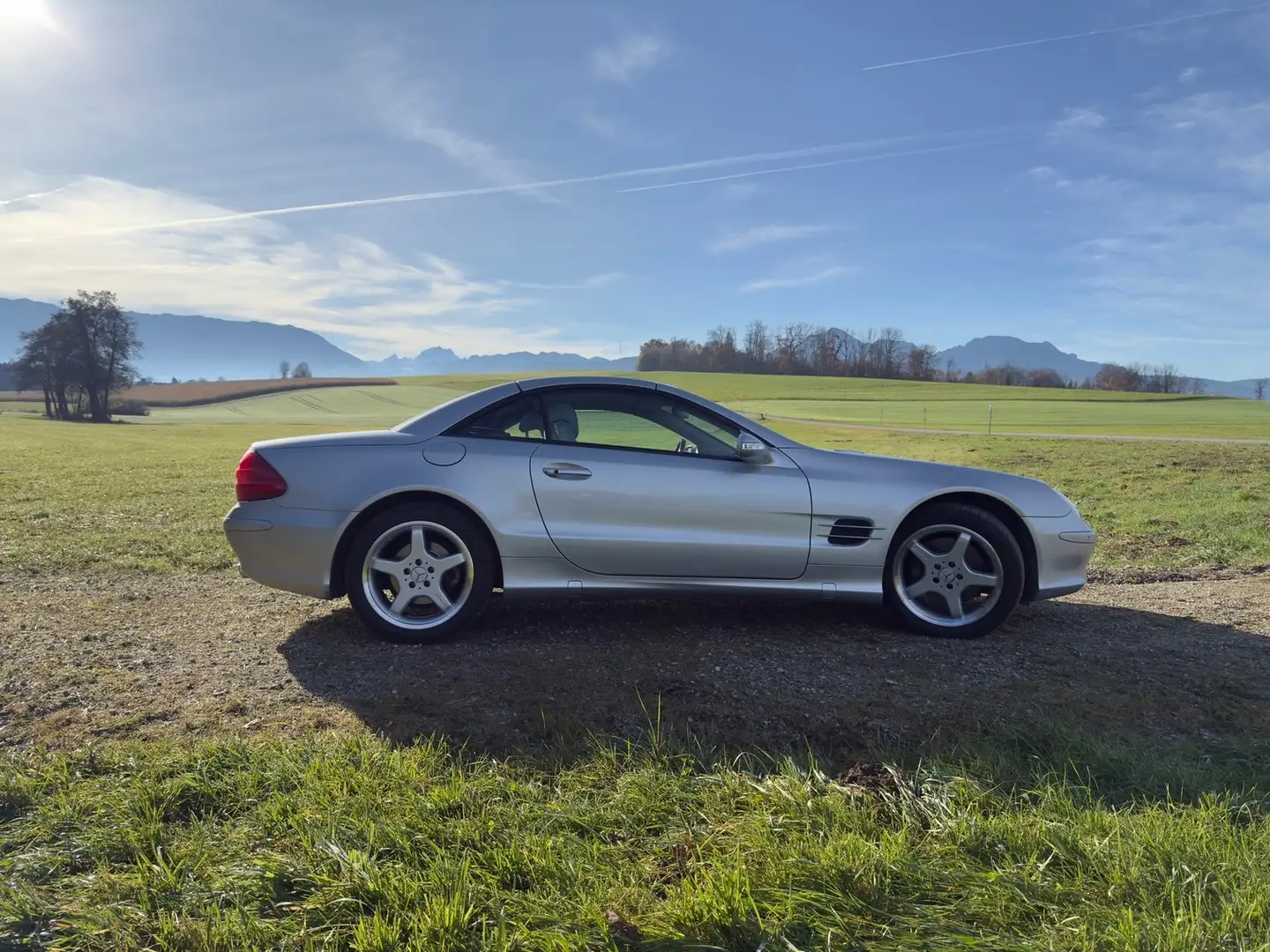 Mercedes-Benz SL 500 I Erstbesitzer: Weltmeister '74 Silber - 2