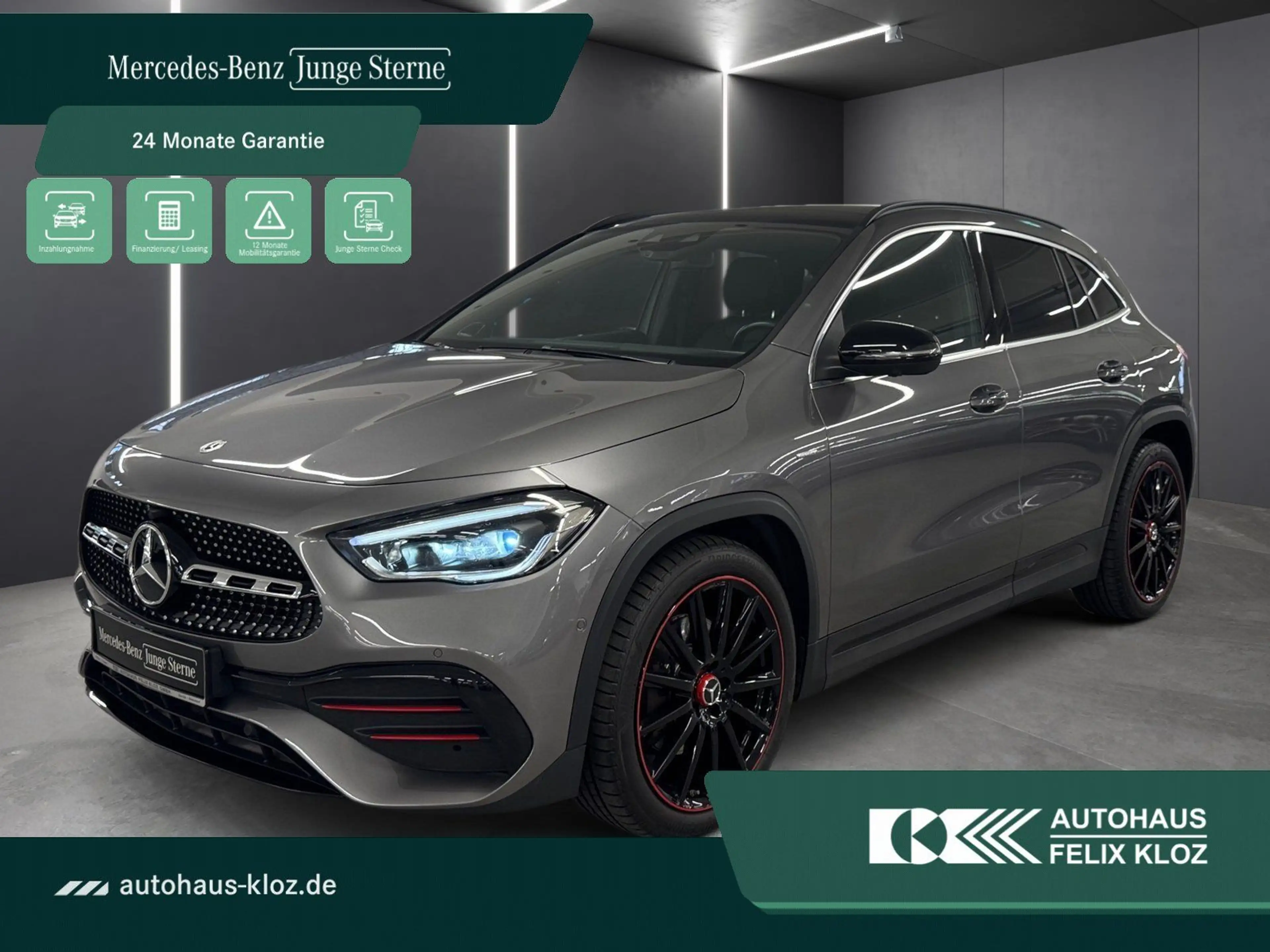 Mercedes-Benz GLA 250 4M*AMG*Edition1*360*Pano*Burm*Totw*HeadU