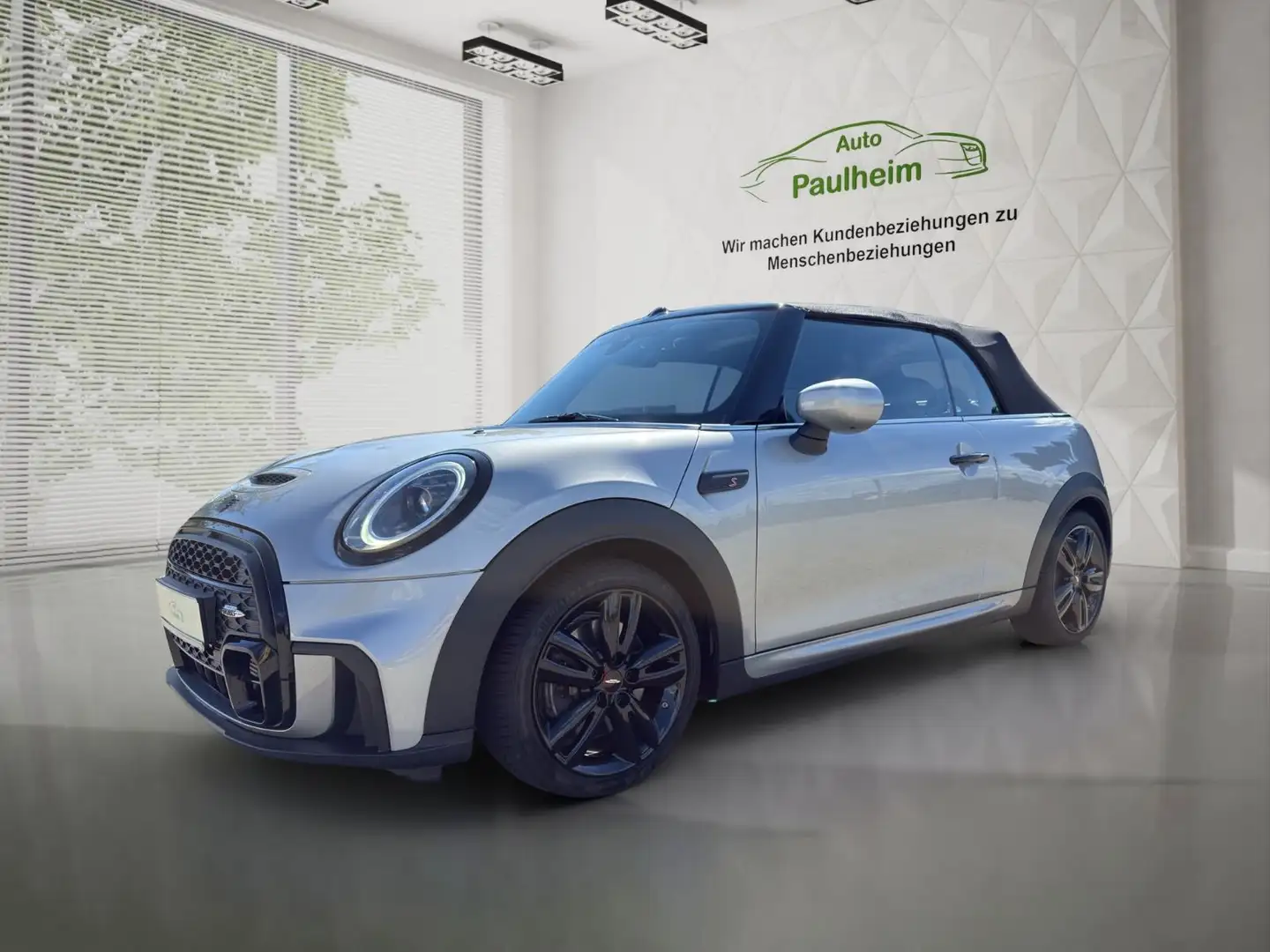 MINI Cooper S Cabrio JCW»NAVI»KAMERA»KOZG»VC»KLIMA Silber - 1