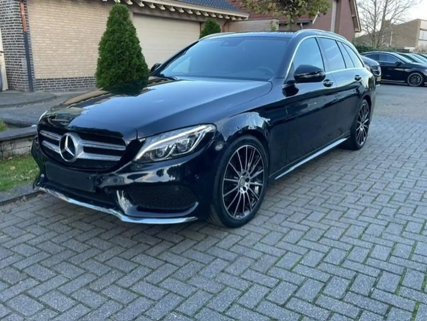 Mercedes-Benz C 220 Estate d AMG LINE NAVI CAMERA PDC Noir - 1