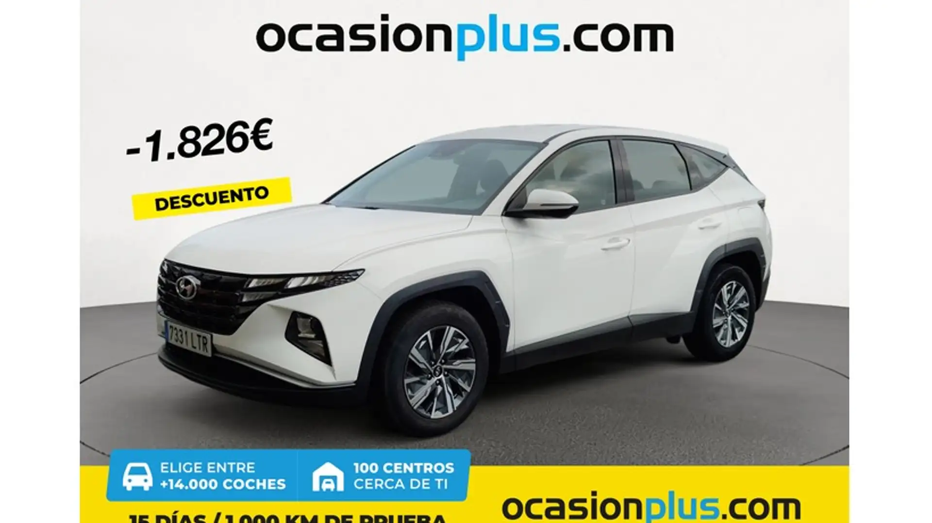 Hyundai TUCSON 1.6 TGDI Klass 4x2 Weiß - 1
