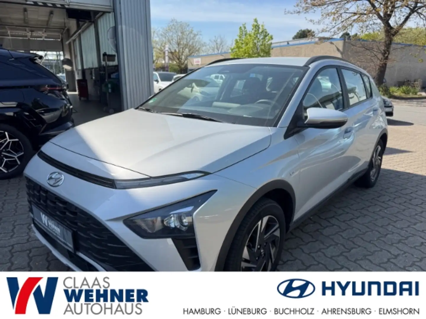 Hyundai BAYON Select Mild-Hybrid 2WD 1.0 T-GDI EU6d Navi Apple C Silber - 1