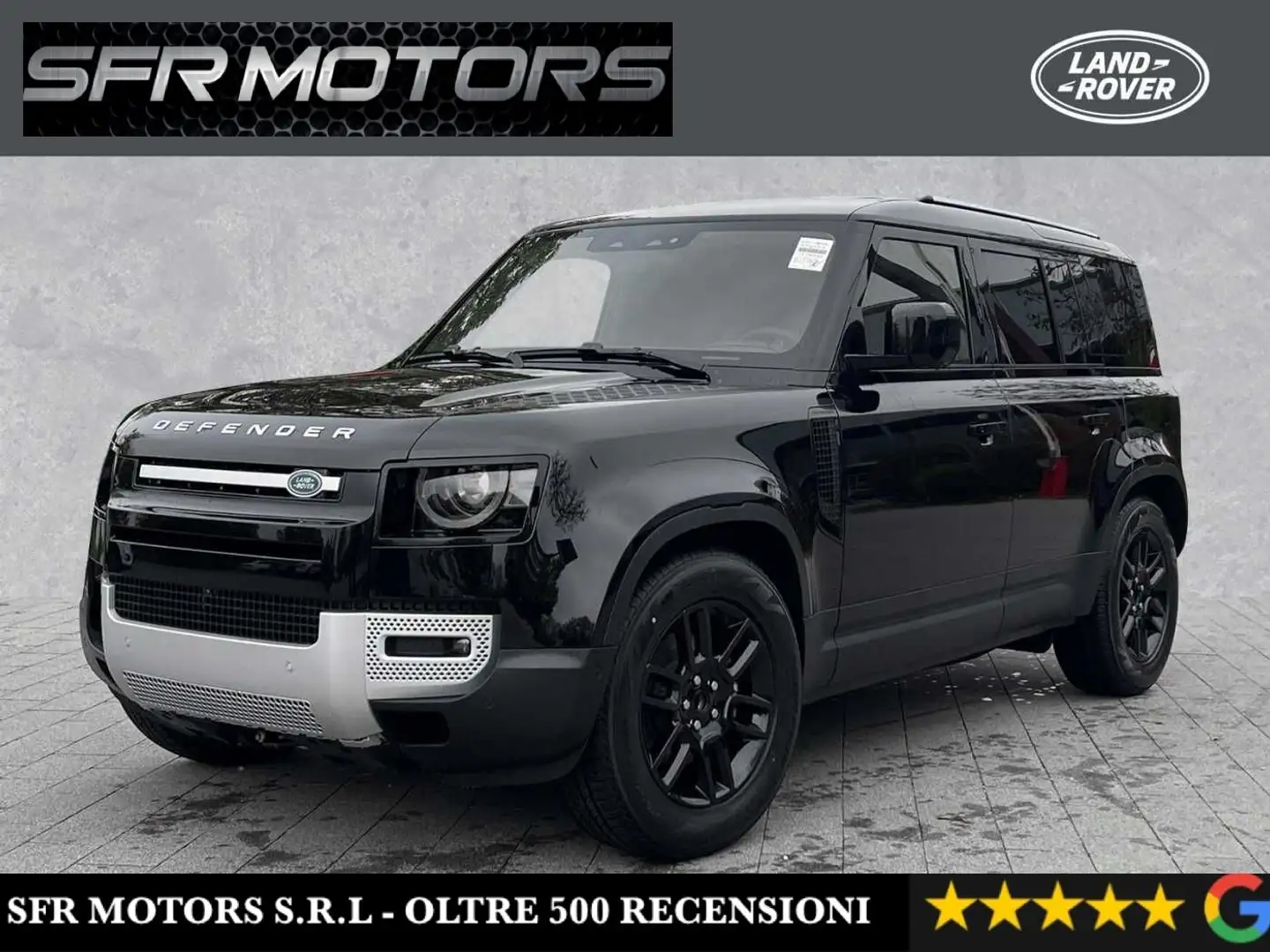 Land Rover Defender 110 3.0d i6 mhev S awd 200cv auto Nero - 1