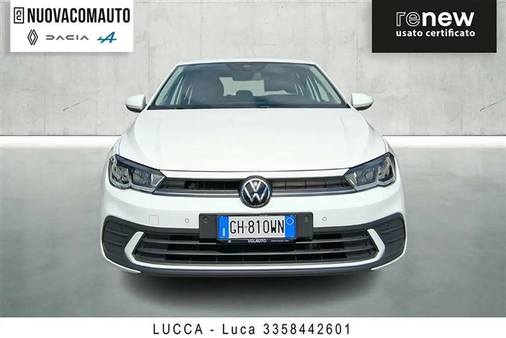 Volkswagen Polo 1.0 tgi Life 90cv Bianco - 2