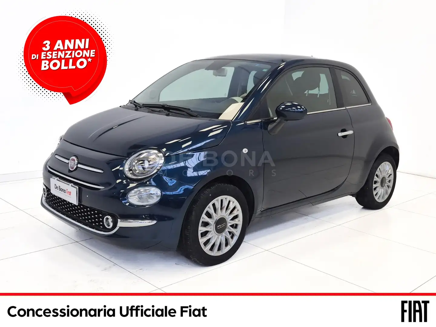Fiat 500 1.0 hybrid dolcevita 70cv Bleu - 1
