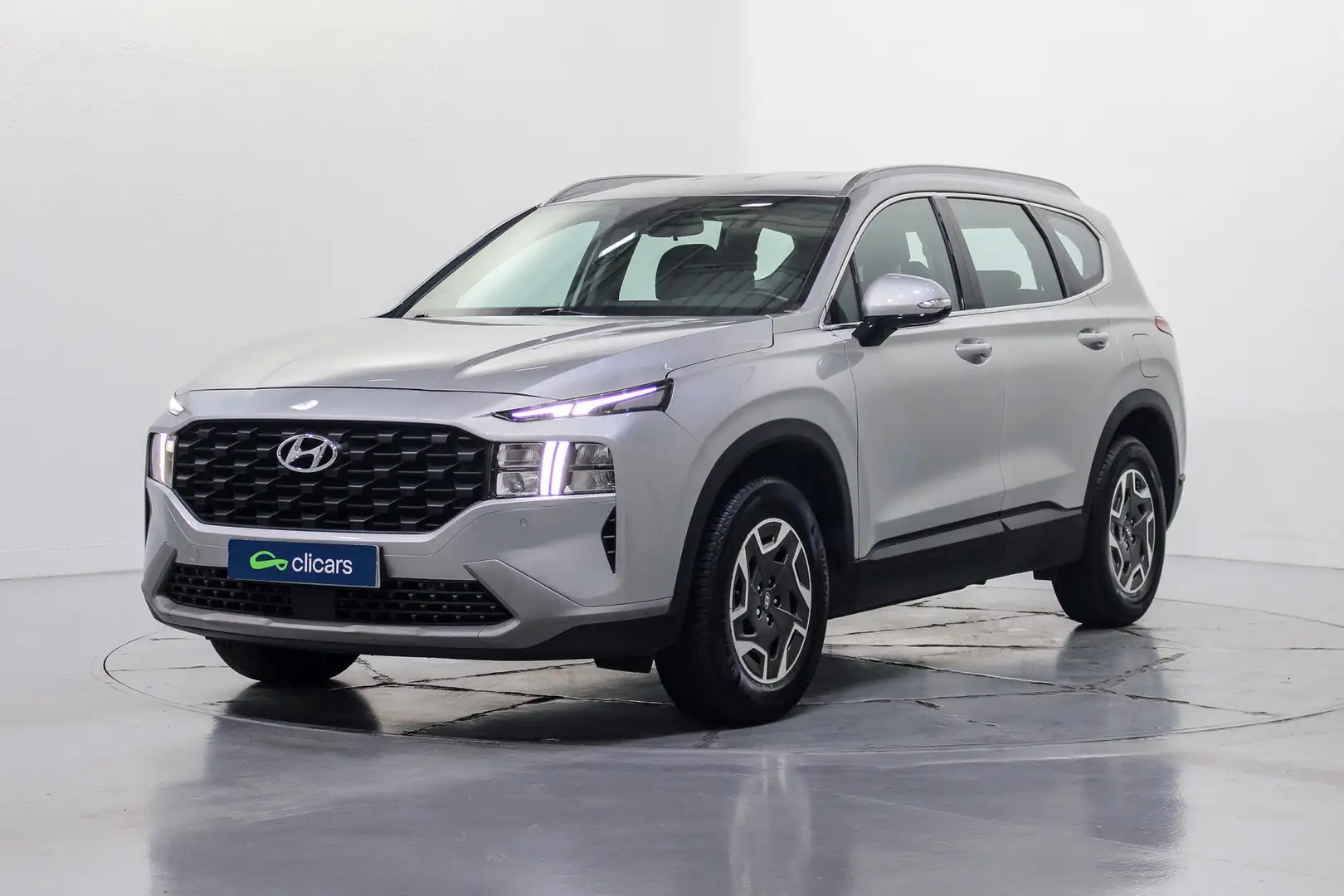 Hyundai SANTA FE 1.6TGDI HEV Klass 7pl 2WD 6AT Plateado - 1