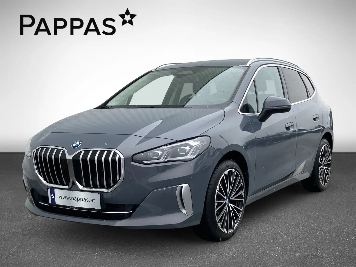 BMW 218 d Luxury Line HUD Park-Assist PTS 360 Cam Grau - 2