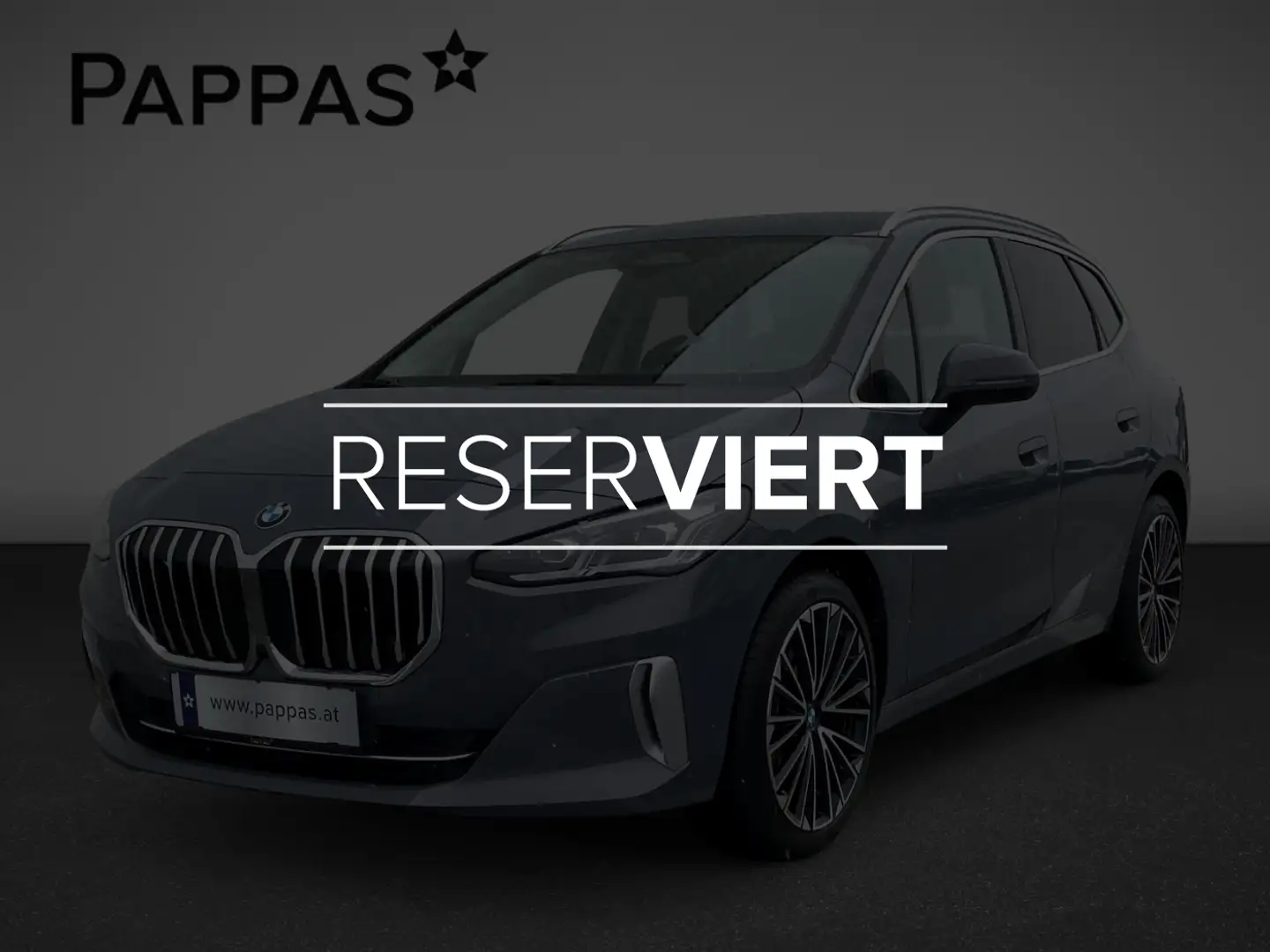 BMW 218 d Luxury Line HUD Park-Assist PTS 360 Cam Grau - 1