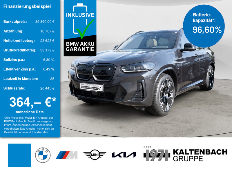 BMW iX3 Impressive FACEL. PANO HUD 360° LED ACC