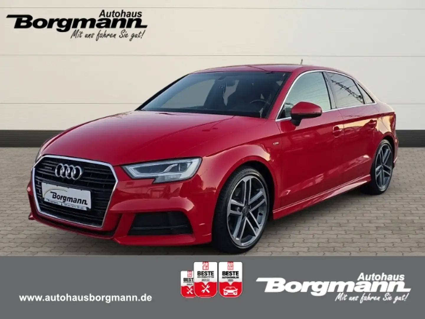 Audi A3 quattro 2.0 S line Bluetooth - Sportpaket - PDC - Rot - 1