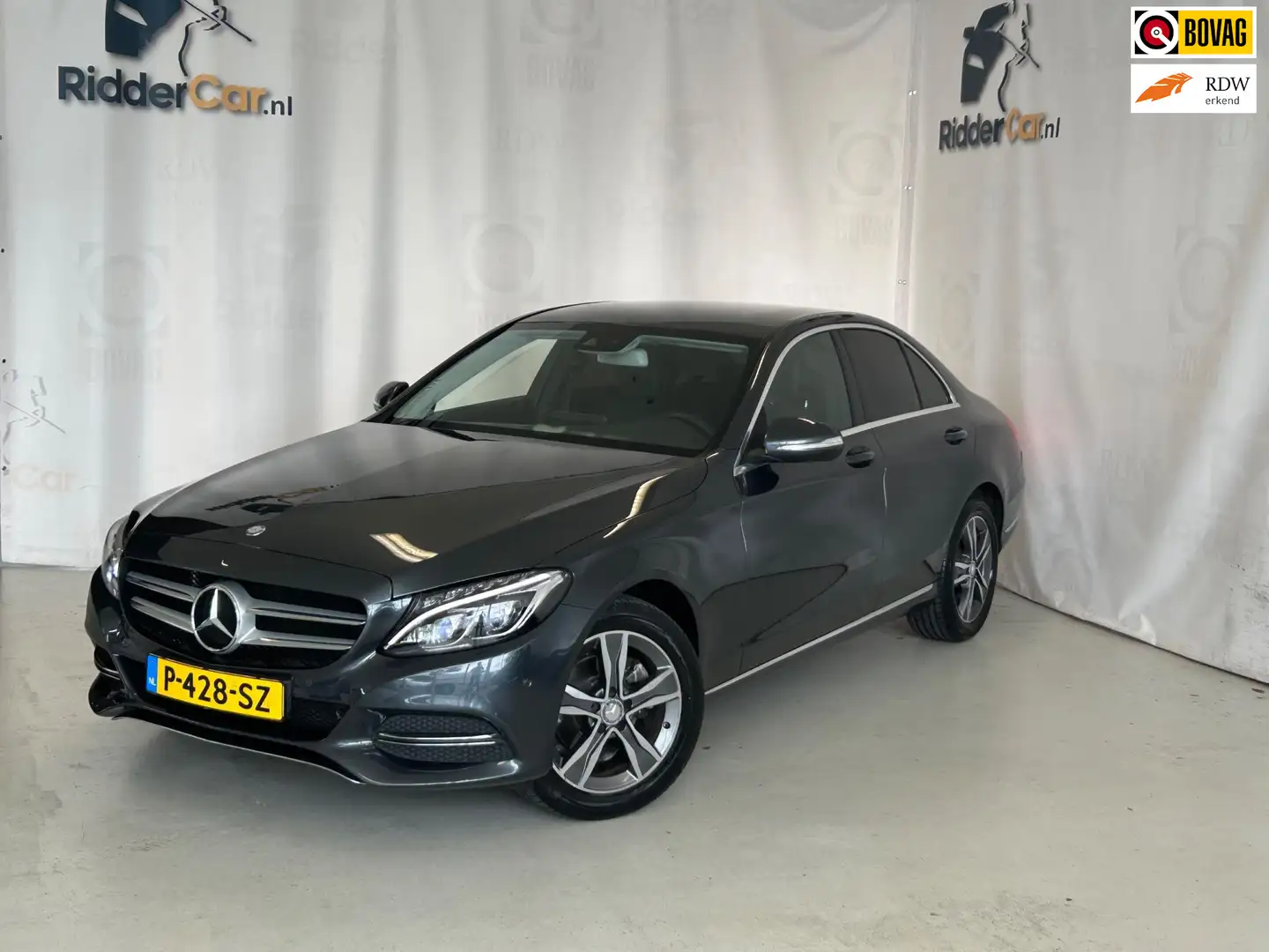 Mercedes-Benz C 180 Prestige|GARANTIE|AUTOMAAT|LEDER|NAVI|LED|STOELVER Grigio - 1
