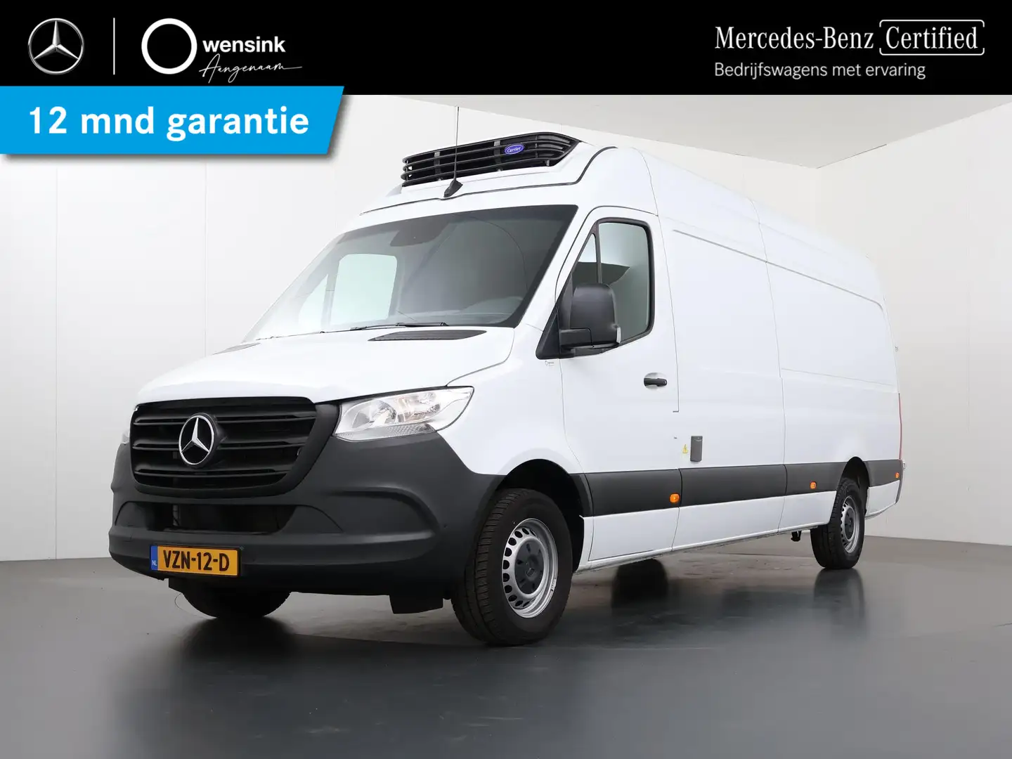 Mercedes-Benz Sprinter 317 CDI Automaat L3 H2 | Aut. Koelwagen | Carrier Wit - 1