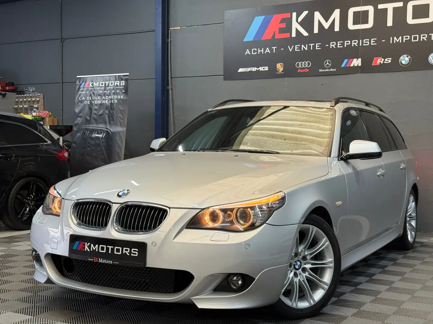BMW 530 °DKG°PACK-M°PANO°CIC°FULL OPTIONS Zilver - 1