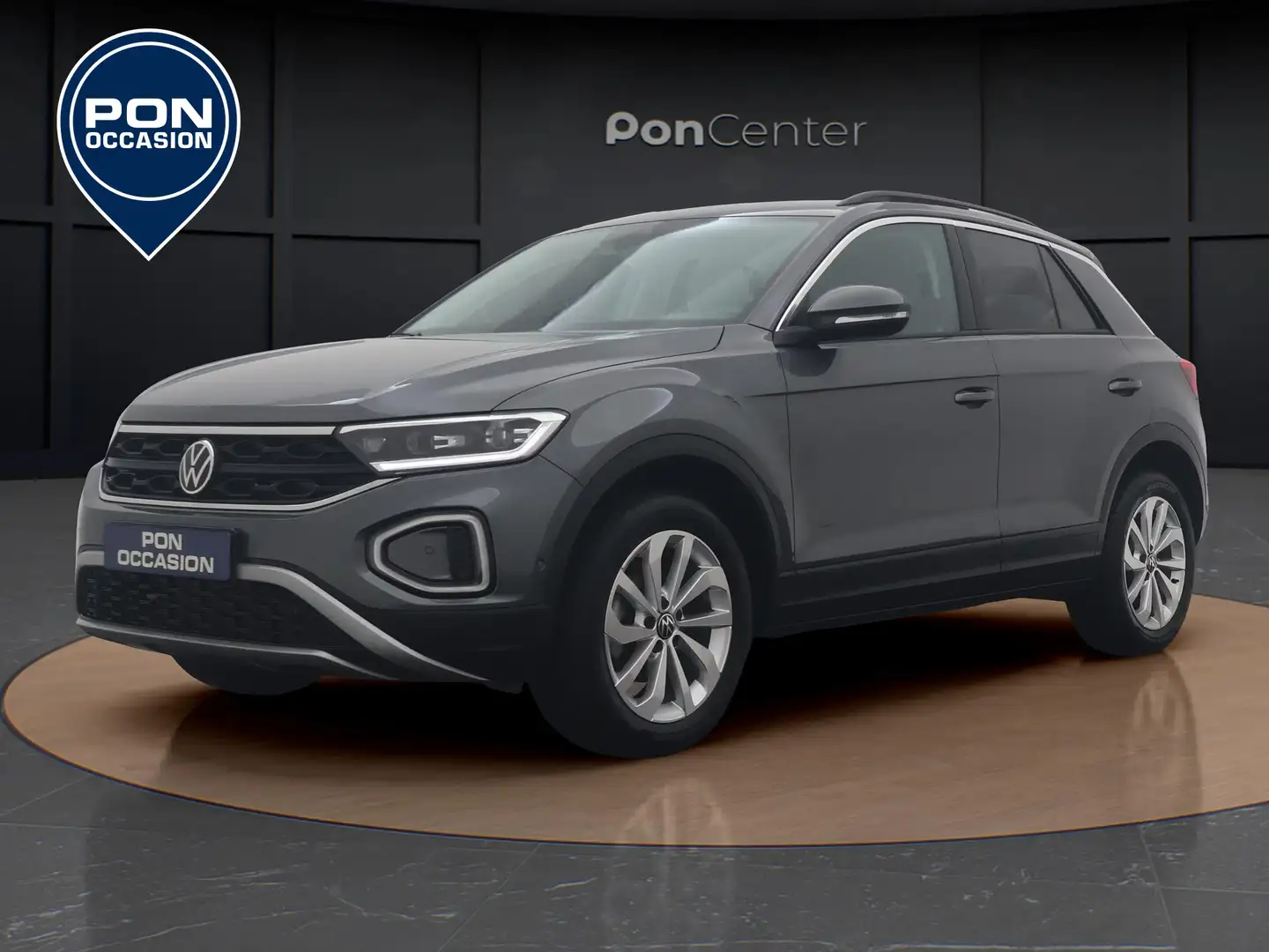 Volkswagen T-Roc 1.5 TSI 150PK Life DSG | Navi via APP | Apple CarP Grijs - 1