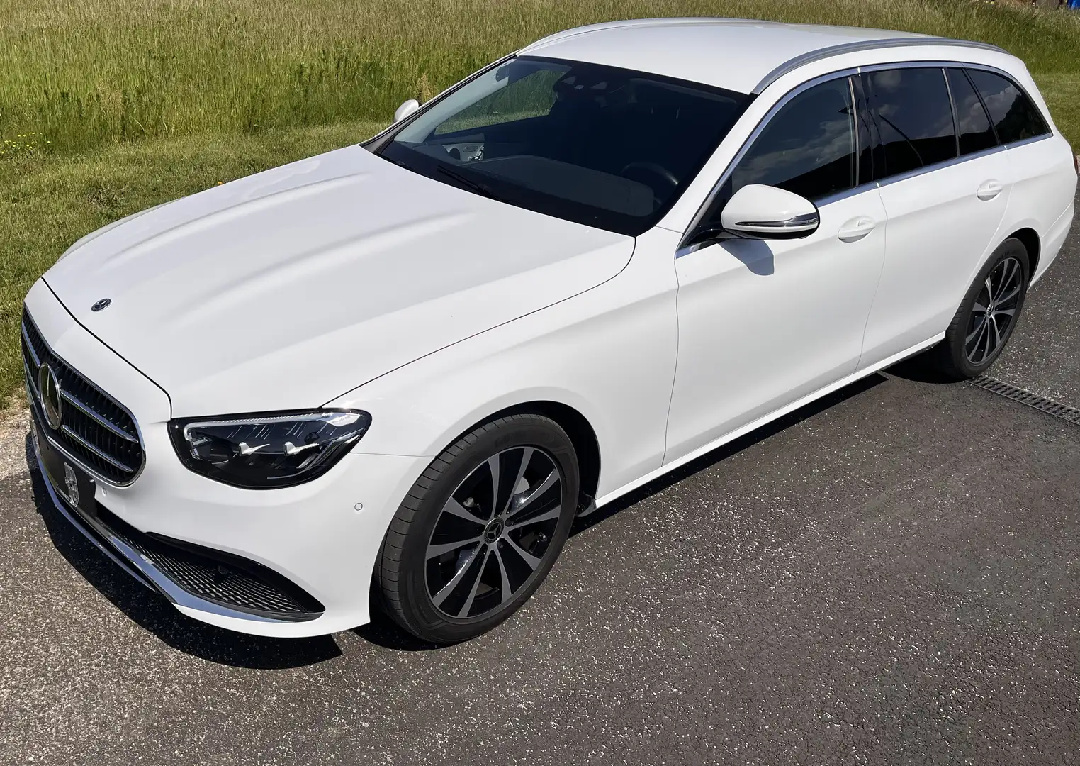 Mercedes-Benz E 300 E300e PHEV Kombi Avantgarde Weiß - 1