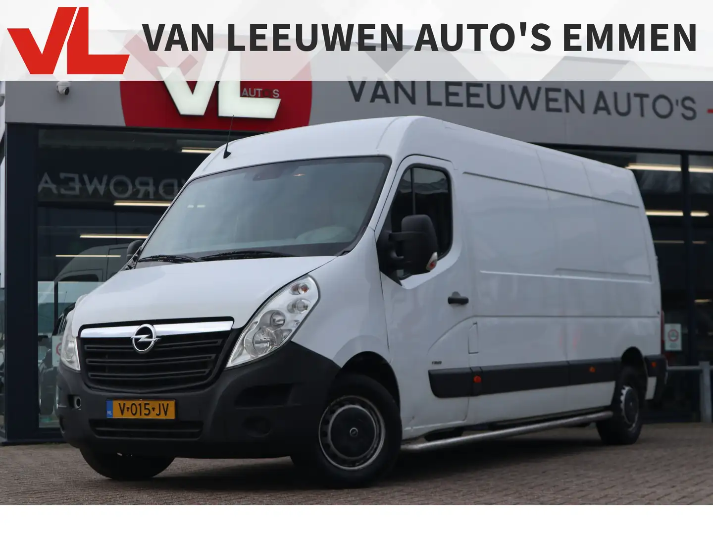 Opel Movano 2.3 CDTI L3H3 | Navigatie | Airco | Cruise | APK 1 Wit - 1