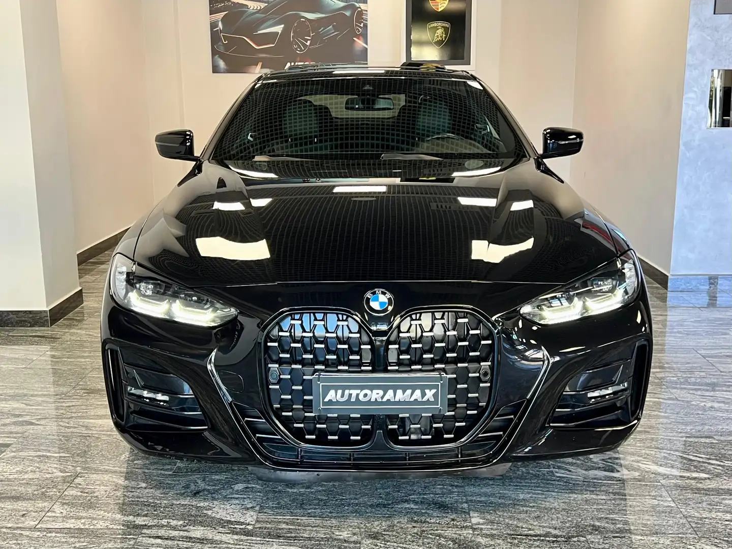 BMW 420 d Coupe' xDrive Msport TETTO PELLE TELECAMERA 19" Nero - 2
