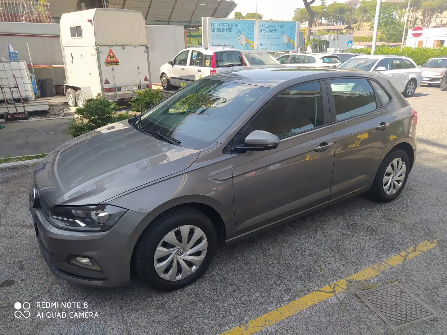 Volkswagen Polo Polo 5p 1.0 tgi Trendline 90cv FINO AL 31/07 Grigio - 2