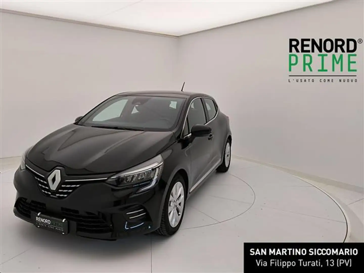 Renault Clio 1.6 E-Tech hybrid Intens 140cv auto my21 Schwarz - 1
