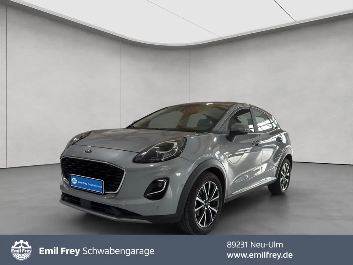 Ford Puma 1.0 EcoBoost TITANIUM*LED*ACC*DAB*KAMERA* Grijs - 1