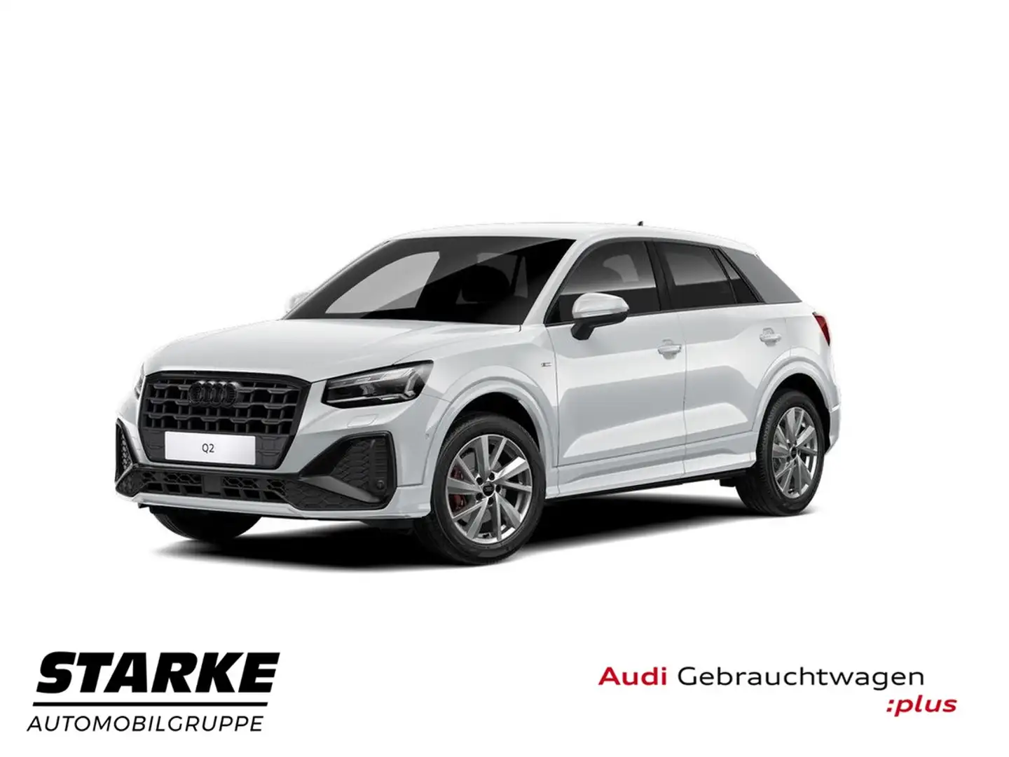 Audi Q2 35 TDI S tronic S line Weiß - 2