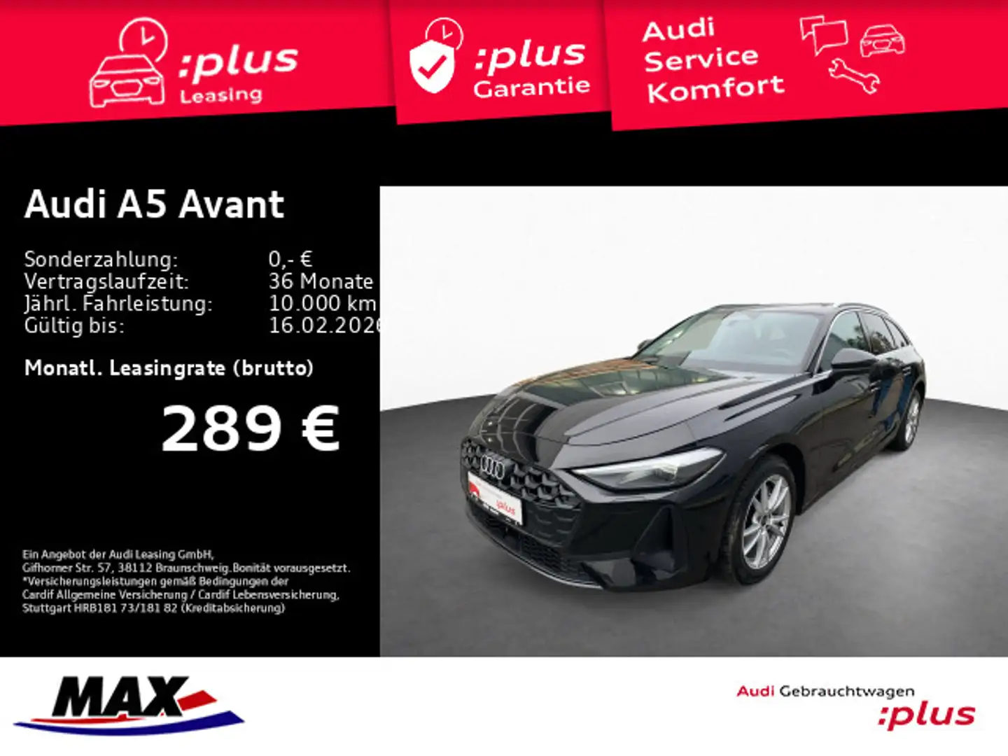Audi A5 TFSI S TRONIC LED+AHK+KAMERA+NAVI+ALU18 Schwarz - 1
