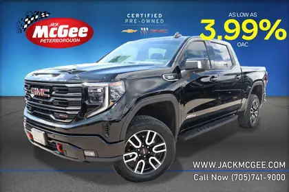 Black 2025 GMC Sierra 1500 Pickup Truck Four-Wheel Drive Automatic