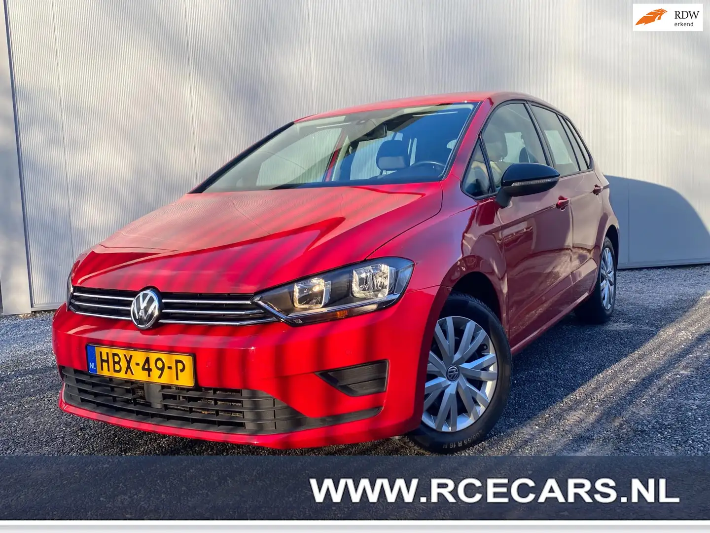 Volkswagen Golf Sportsvan 1.4 TSI Navigatie|Blueth|Stoelverw|Clima|PDC| KM : Rood - 1