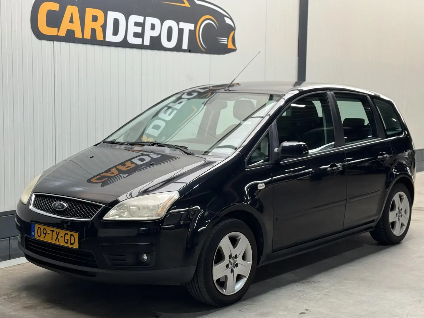 Ford Focus C-Max 1.6-16V Futura Zeer netjes Airco Чёрный - 1