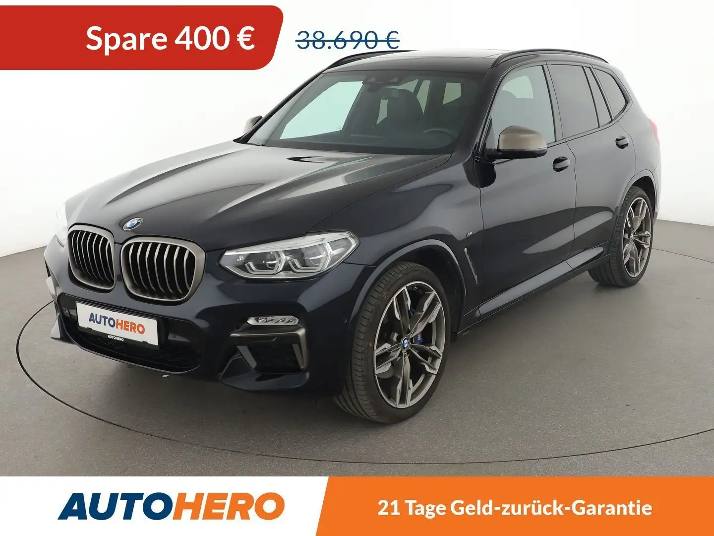 BMW X3 M40i Aut. *MEMORY*NAVI*LED*ACC*CAM* Noir - 1