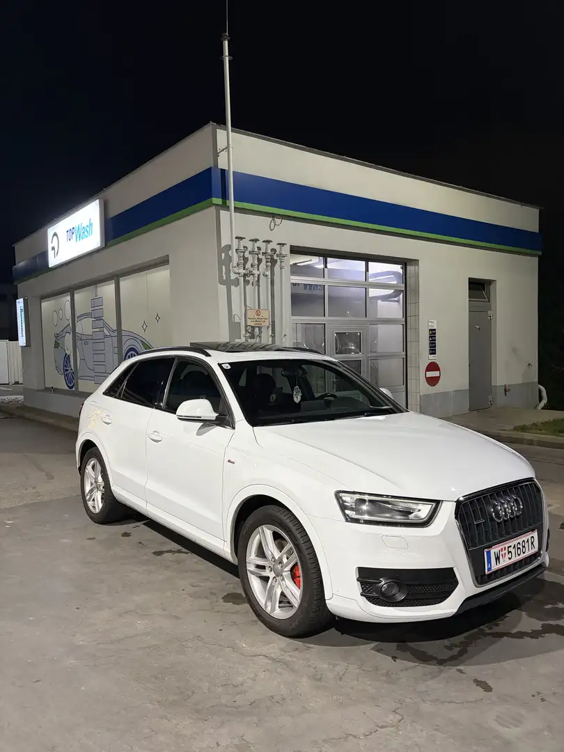 Audi Q3 2,0 TDI quattro DPF S-tronic Weiß - 1
