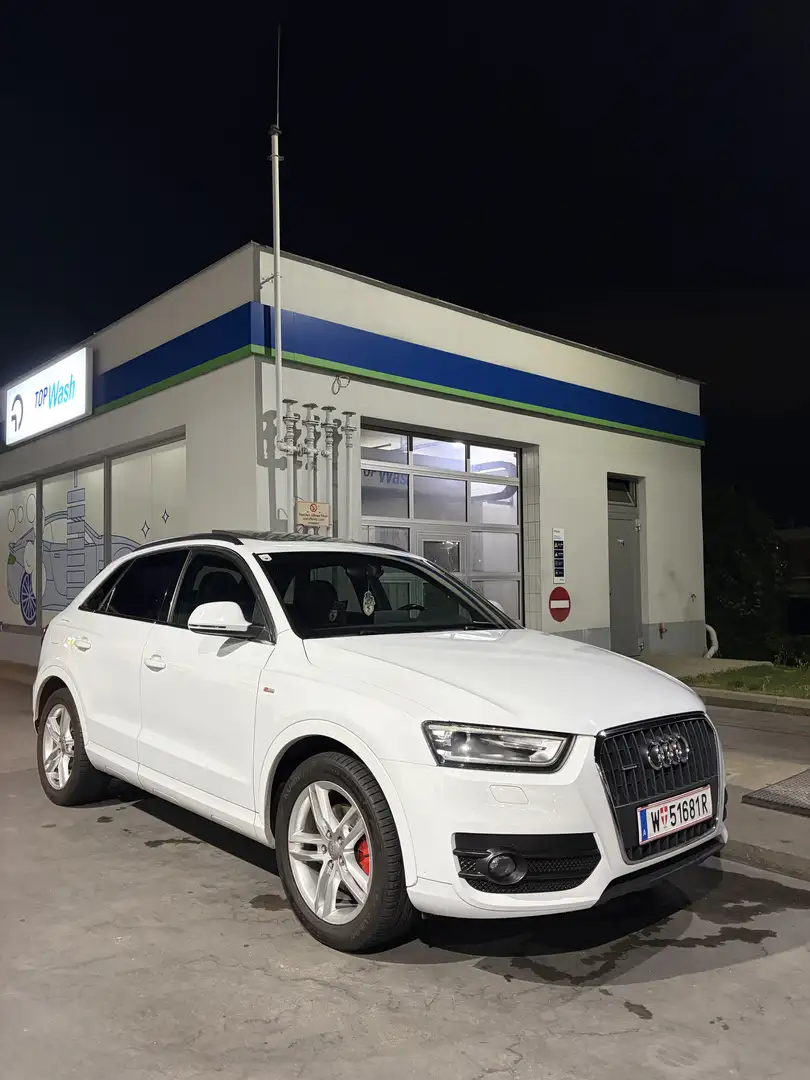 Audi Q3 2,0 TDI quattro DPF S-tronic Weiß - 2