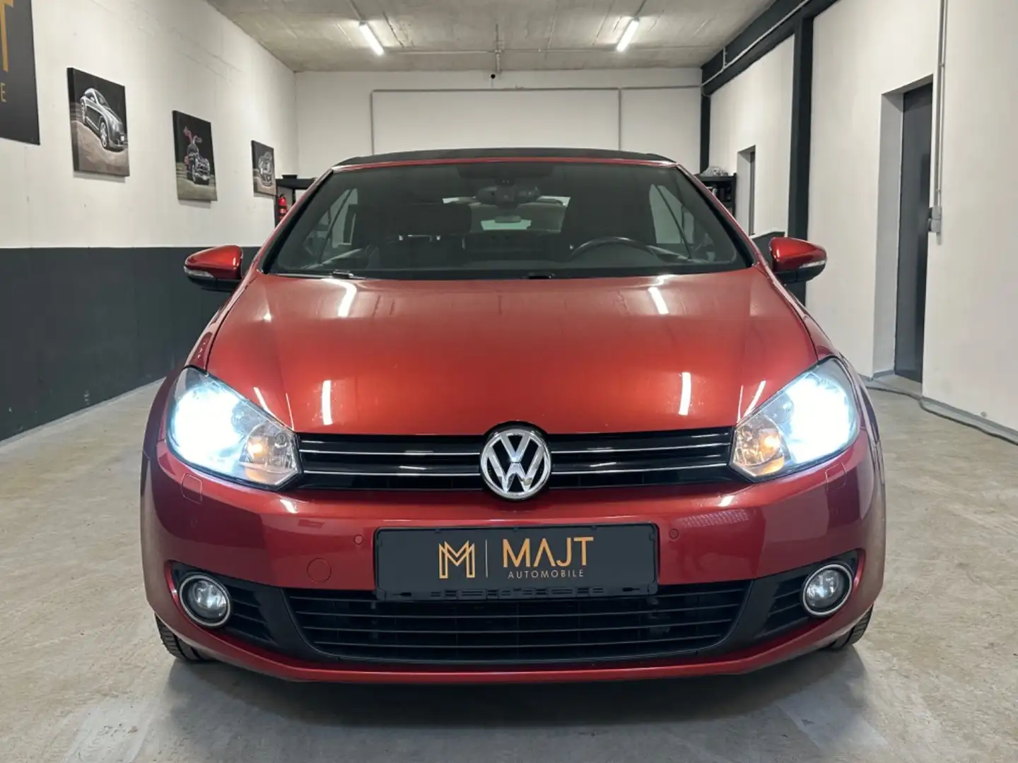 Volkswagen Golf VI Cabriolet Xenon Navi SHZ PDC Tempo AHK Rouge - 2