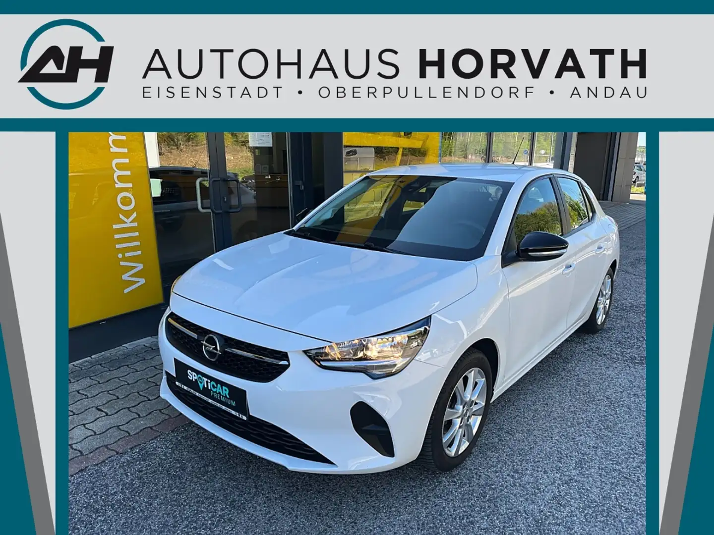 Opel Corsa 1,2 Edition Weiß - 1