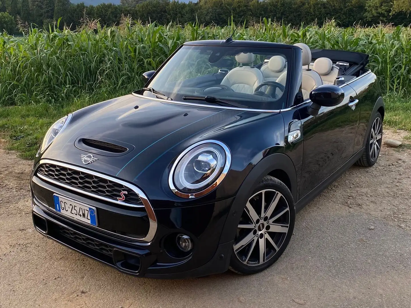 MINI Cooper S Cabrio Mini IV F57 2018 Cabrio 2.0 Sidewalk auto Niebieski - 1