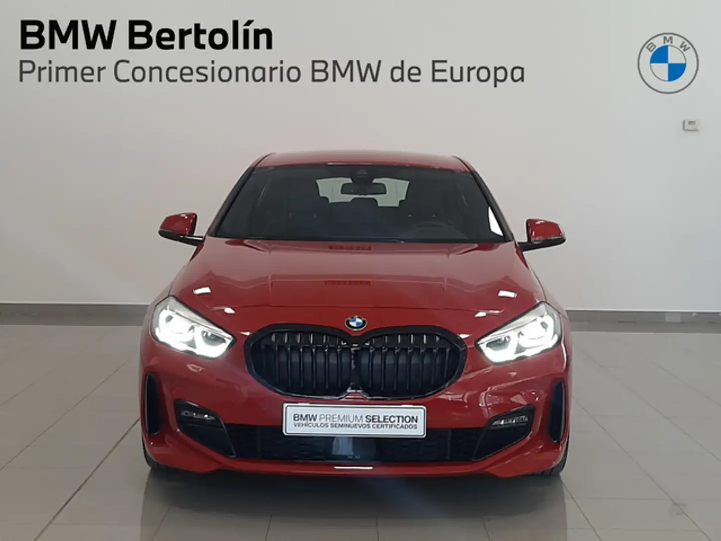 BMW 118 118dA Business Rouge - 2