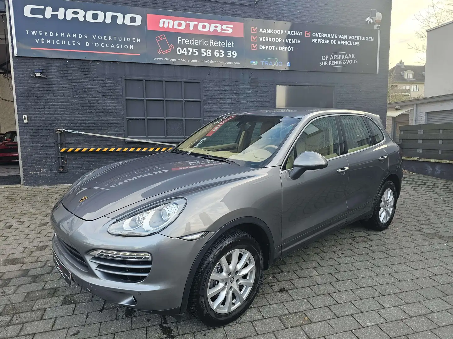 Porsche Cayenne Cayenne 3.0 D V6 Tiptronic S Argent - 1