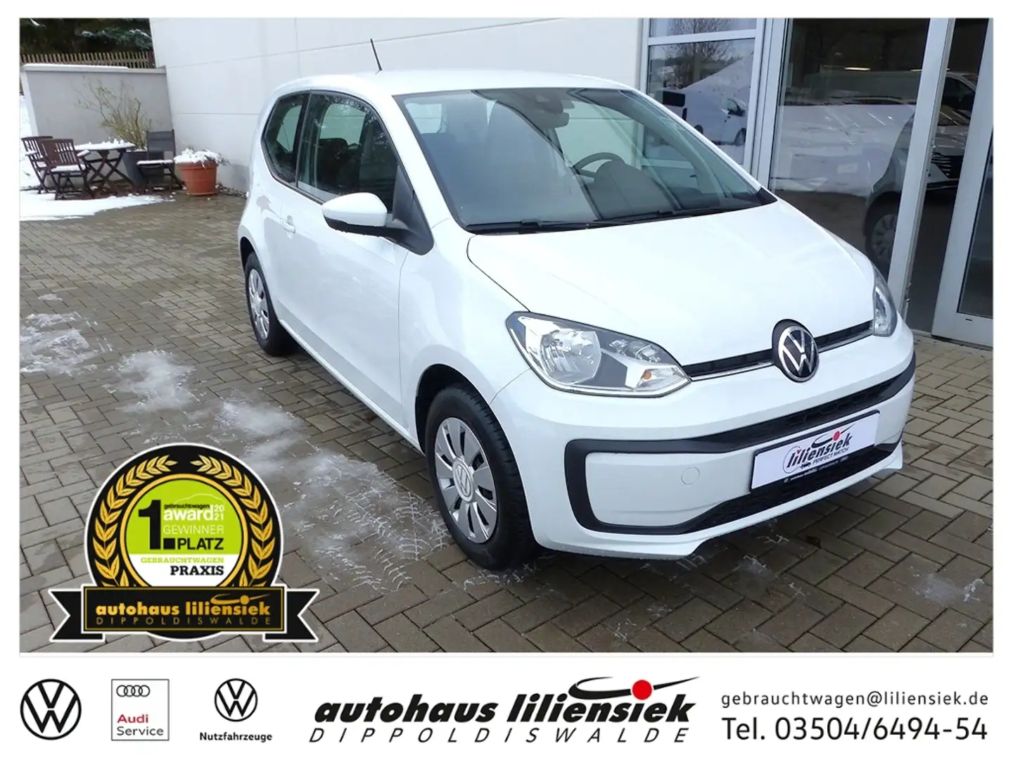 Volkswagen up! 1.0 * Weiß - 1