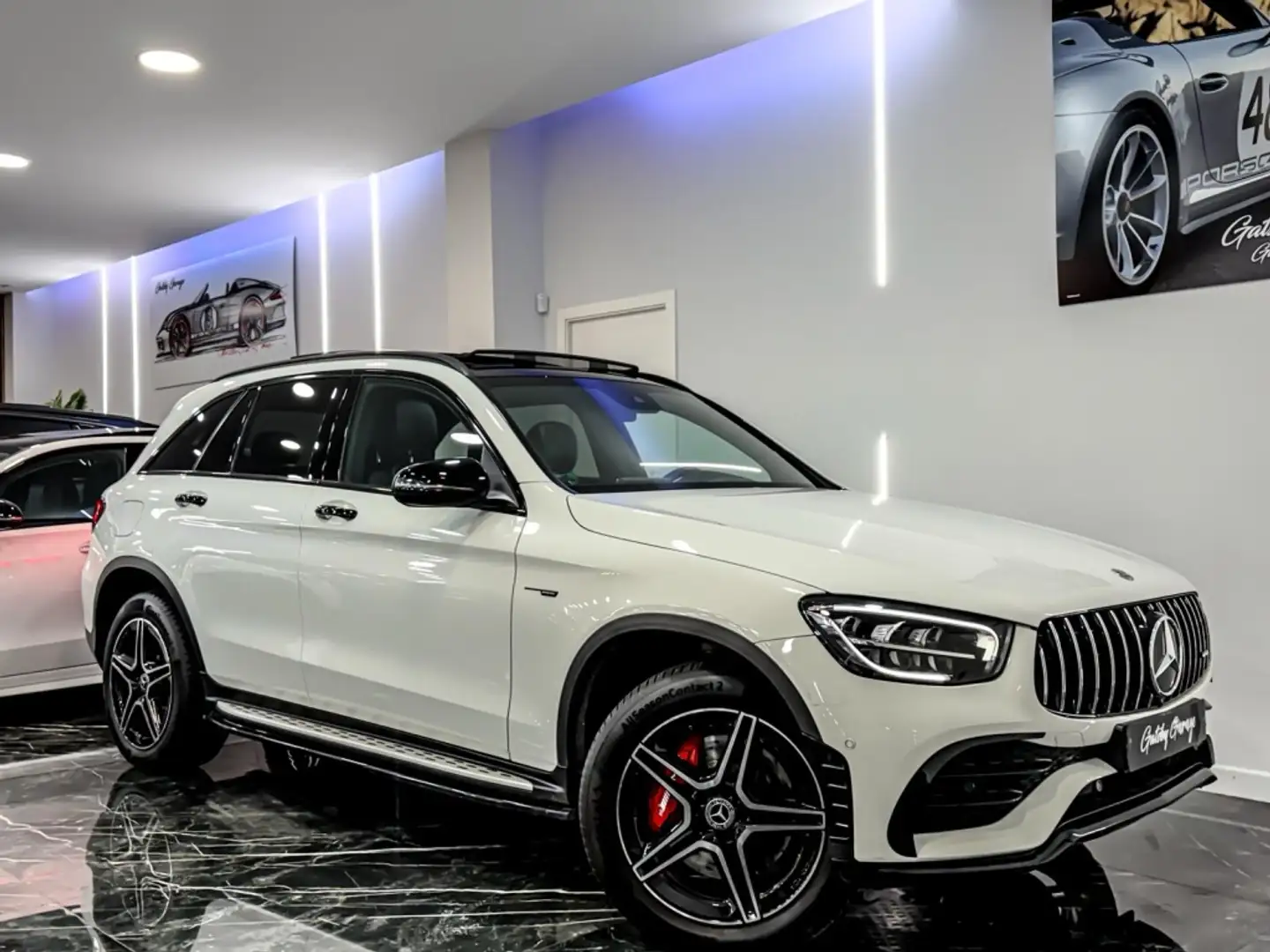 Mercedes-Benz GLC 300 300de 4Matic 9G-Tronic Blanc - 2