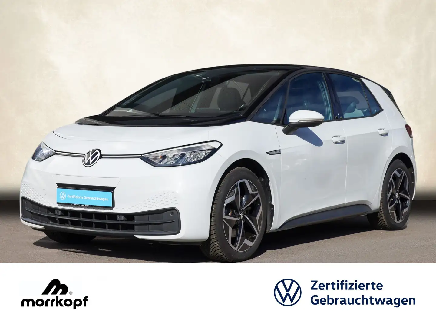 Volkswagen ID.3 Pro S +FAHRSCHULE+ Bluetooth Navi LED Klima Weiß - 2