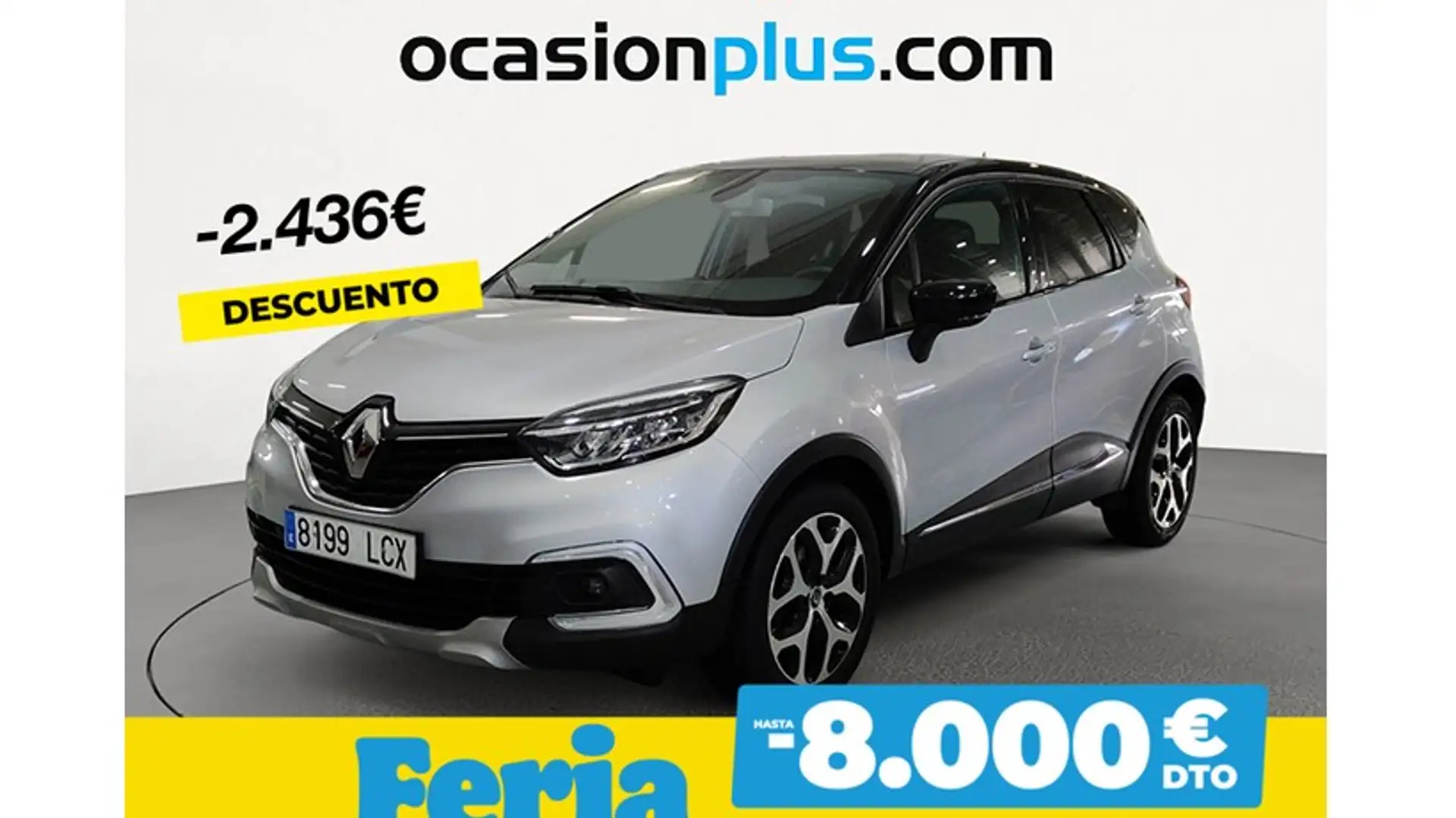 Renault Captur TCe GPF Zen 110kW Grijs - 1
