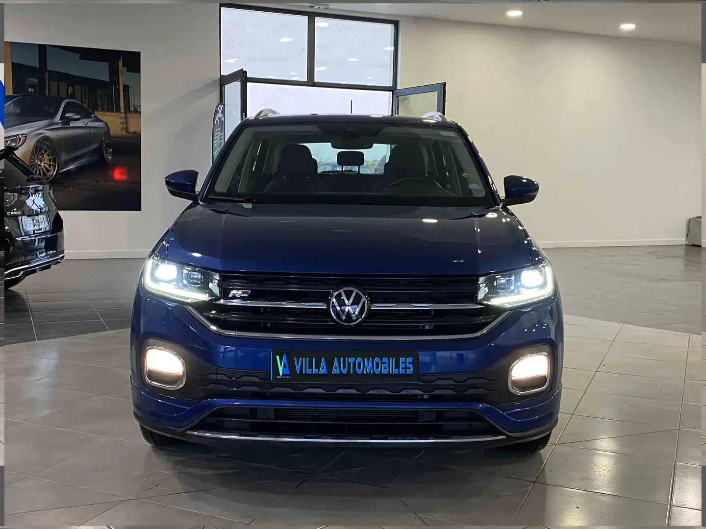 Volkswagen T-Cross 1.0 TSI 110 Start/Stop DSG7 R-Line Tech EXPORT ALG Bleu - 2