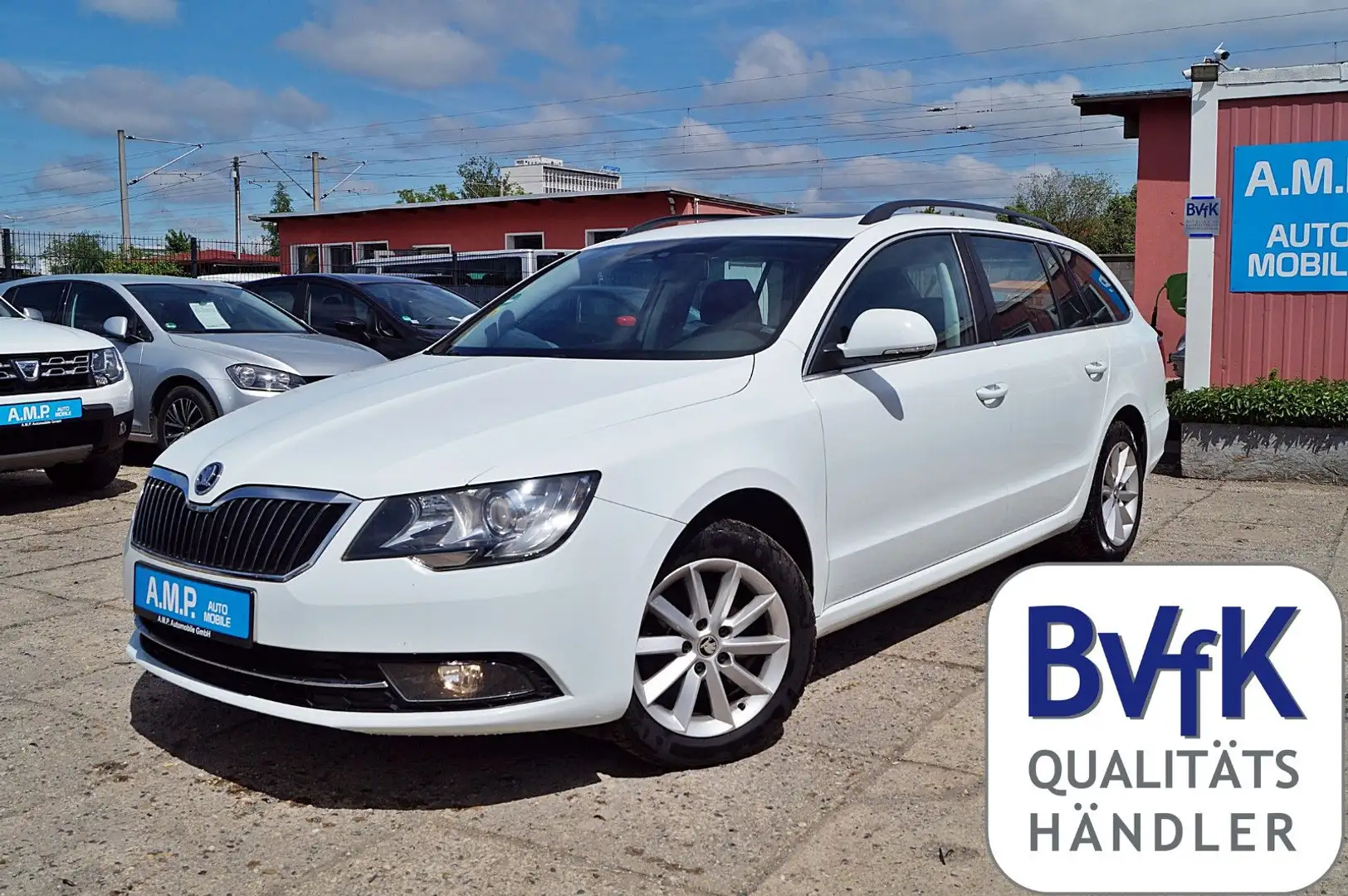 Skoda Superb Combi 2.0TDI DSG, GARANTIE, PANO, AHK,PDC bijela - 1
