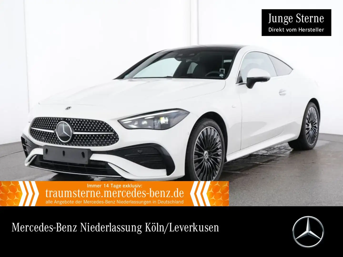 Mercedes-Benz CLE 300 e AMG+PANO+360+BURMESTER+KEYLESS+9G Weiß - 1