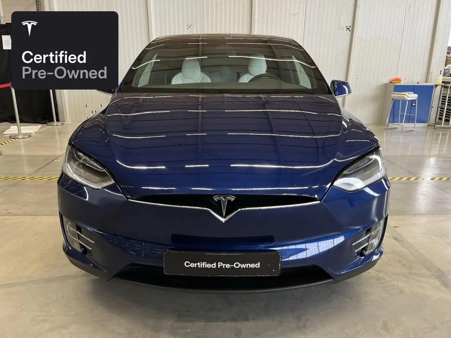 Tesla Model X Long Range AWD "Certified Pre-Owned" Blauw - 2