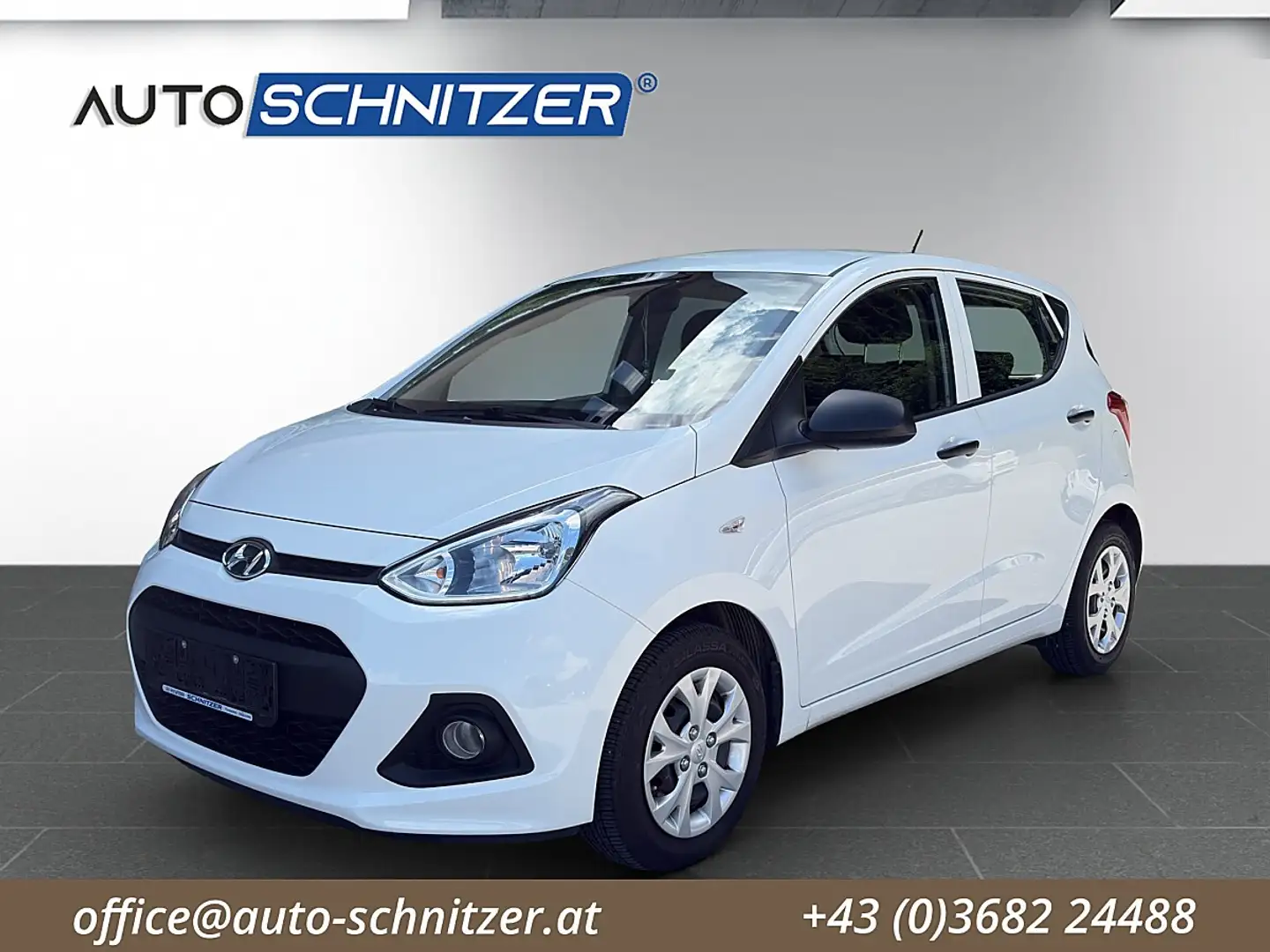 Hyundai i10 1,0 Life Weiß - 1
