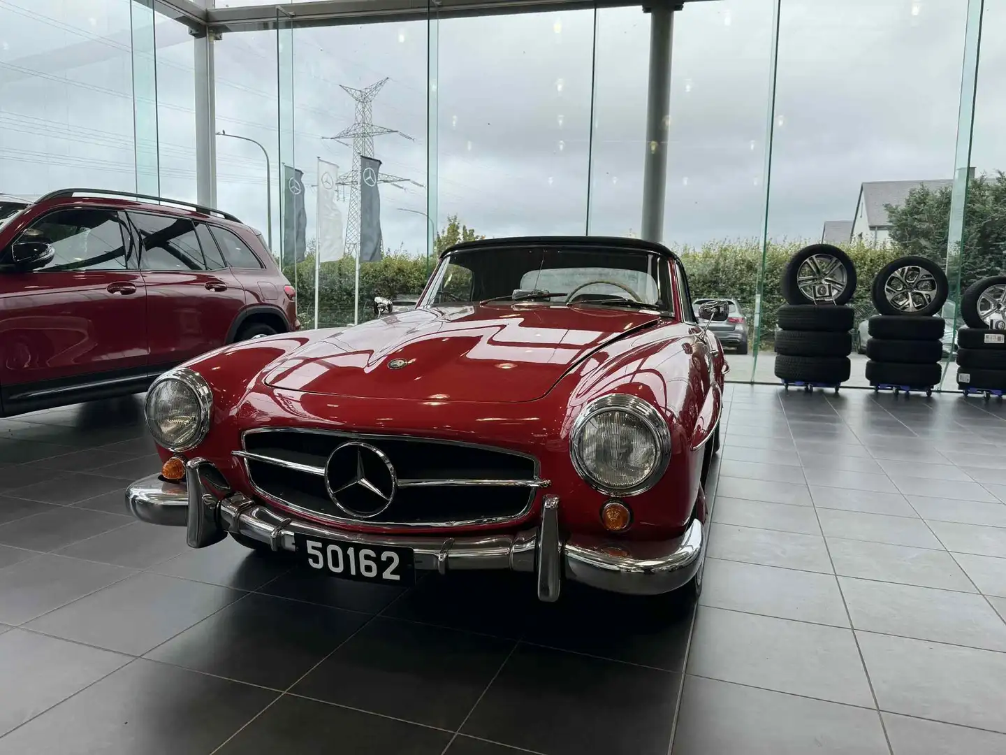 Mercedes-Benz 190 SL 190 - DEPOT VENTE Rouge - 1